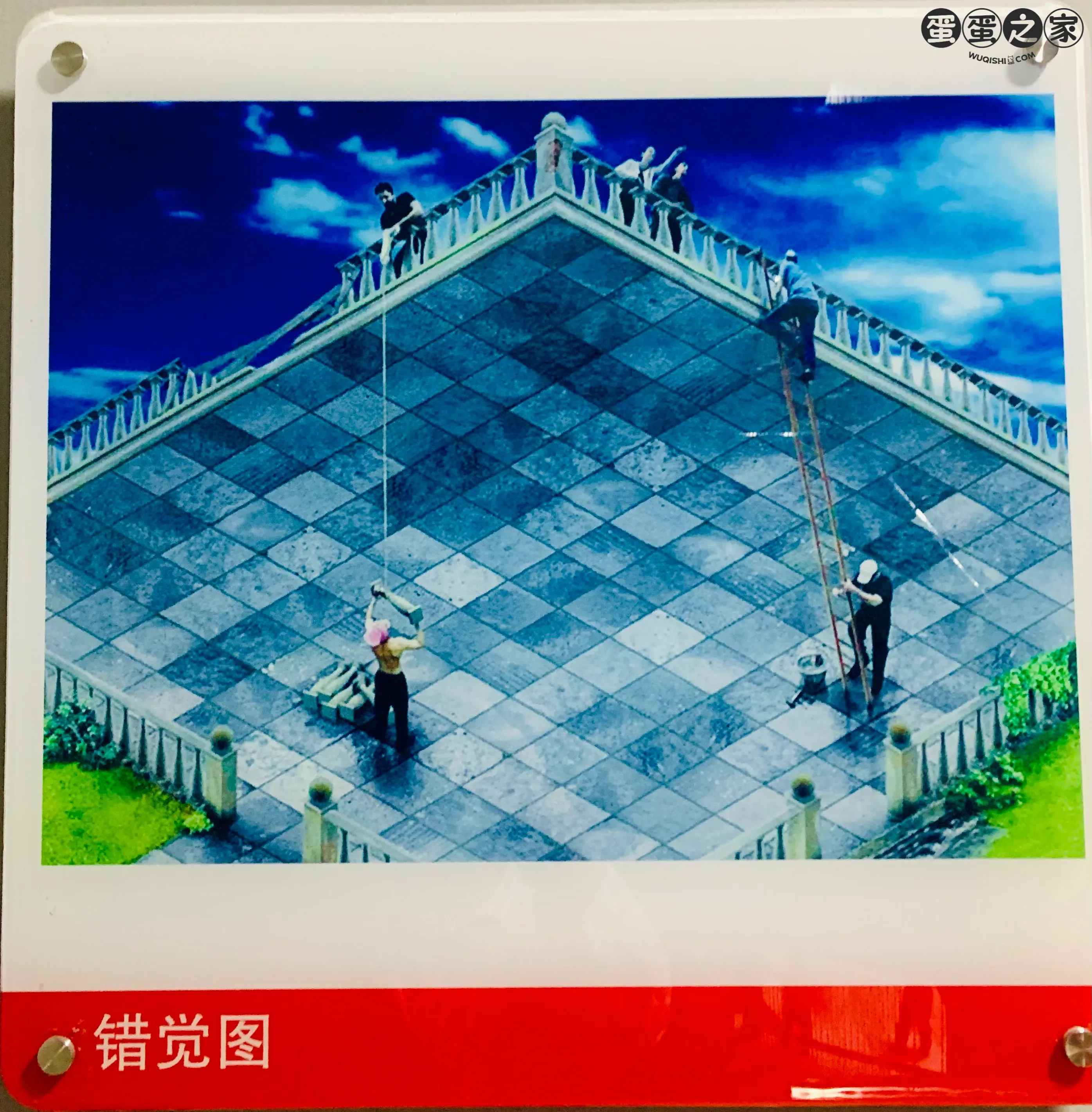 错觉图-上下