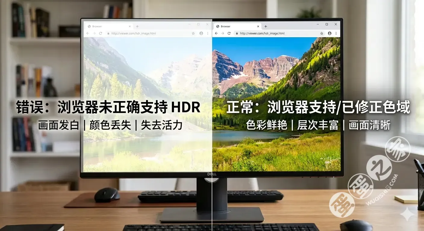 网页截图瞬间“赛博飞升”？手把手教你根治 Windows HDR 截图发白