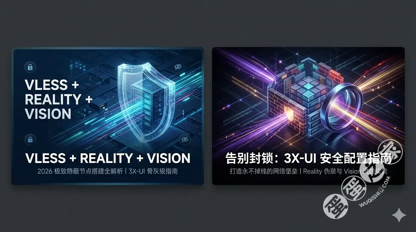 VLESS + Reality + Vision：2026 极致隐蔽节点搭建全解析